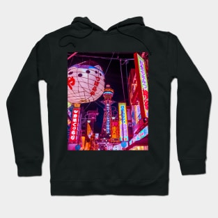 Electric Postcard From Osaka Hoodie